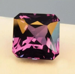 Natural Square Cut EGL Certified 8+ Ct Color Change Alexandrite Loose Gemstone - Picture 1 of 8