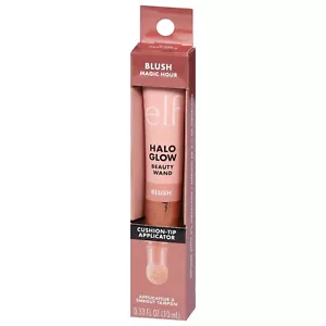e.l.f. Varita de belleza Halo Glow Blush Magic Hour, aplicador de punta de cojín, 0,33 fl oz - Imagen 1 de 5