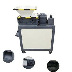 Industry Biaxial Shredder Crusher 220V 2HP Universal Shredder for Metal Plastic - Picture 1 of 24