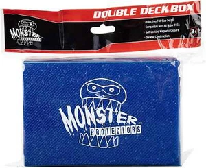 Caja de doble baraja Monster Protectors azul brillo - Imagen 1 de 1