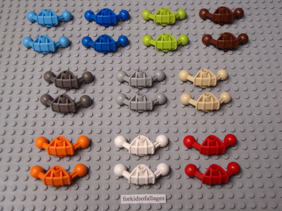 Lego Technic Bionicle Leg 41670 Ball Joint 90° w/ Axle Hole (2Pcs) PICK COLOR - Image 1 of 1