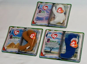 NEW! TY Beanie Babies - Teenie Beanies Legends - Humphrey, Peanut, Chilly - Picture 1 of 4