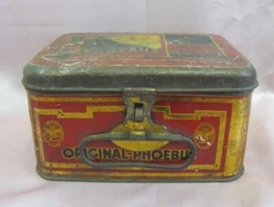 1930s ANTIQUE ORIGINAL PHOEBUS 30 AUSTRIA CAMP STOVE LITHO TIN BOX VERY RARE - Picture 1 of 9