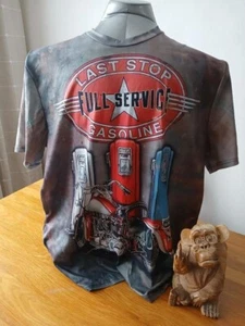 Motorcycle Motorbike Gasoline T-shirt Size XXl (UK 42 )Brand New - Picture 1 of 2