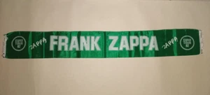 Frank Zappa Europe 1982 Concert Tour Scarf #1 green - Imagen 1 de 6