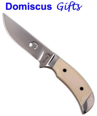 8 1/4" ¡NUEVO! Cuchillo táctico de cuero ELK RIDGE con mango de hueso de supervivencia Foto 1 de 4