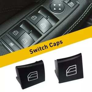 Driver Window Switch Repair Button Cap For Mercedes ML GL R W164 W251 X164 2PCS - Picture 1 of 6
