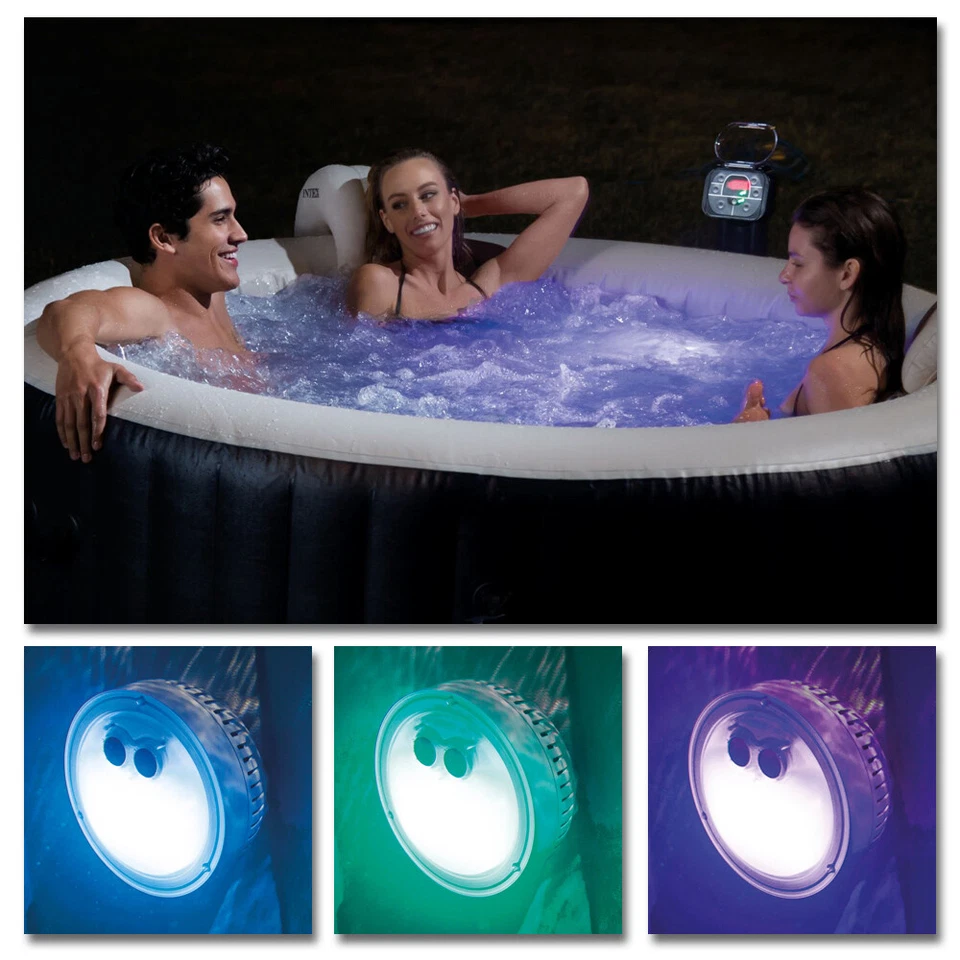 INTEX LED Licht für Whirlpool LED Licht Beleuchtung 5 Farben Pure SPA Pool - Bild 1 von 4