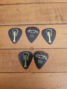 Lot of 5 Vintage Martin Guitar Picks, - Rare Guitar On Back Two Sided - Picture 1 of 4