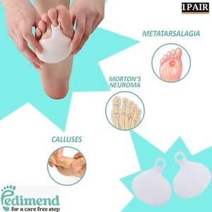 PEDIMEND™ Fußballen Reiben Blase Hautausschlag Schutz Pflege Gel Pad 1 PAAR UK - Bild 1 von 14