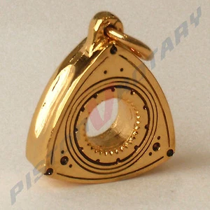 ROTOR Charm Pendant Gold Plated 3D for Rotary Mazda RX3 RX2 R100 13B RX7 RX4 RX5 - Bild 1 von 3