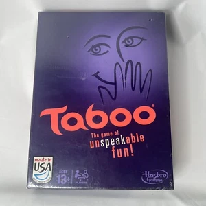 TABOO Board Game by Hasbro The Game Of Unspeakable  Fun New Sealed 13+ 2013 - Picture 1 of 3