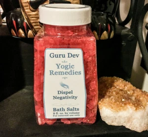 DISPEL NEGATIVITY Bath Salts-Guru Dev Yogic Remedies-SNR, Sat Nam Rasayan - Bild 1 von 3