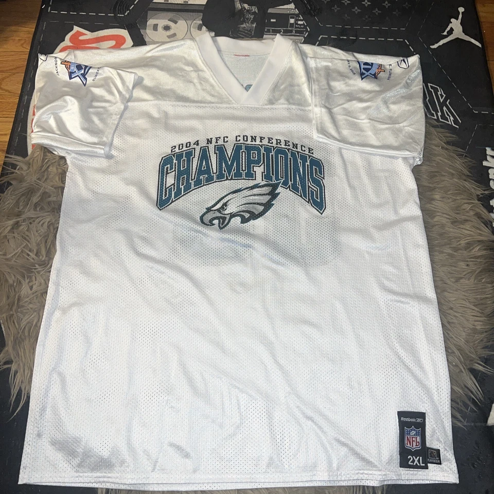 Camiseta de Colección Reebok Philadelphia Eagles 2004 NFC Champions NFC #36 WESTBROOK 2XL Foto 1 de 4
