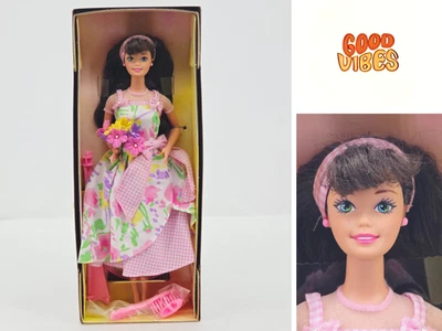 1996 Barbie весенние лепестки второй в серии никогда не доставался из коробки Mattel #16872 - Изображение 1 из 4