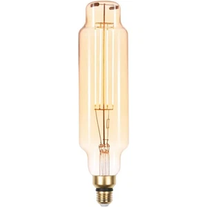 Jaspertronics™ Vintage LED Edison Bulbs, Dimmable Amber Glass, 2000K, 7W, TT80 - Picture 1 of 4