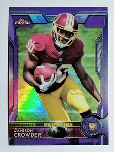 2015 Topps Chrome Purple Refractors #172 Jamison Crowder - Picture 1 of 2