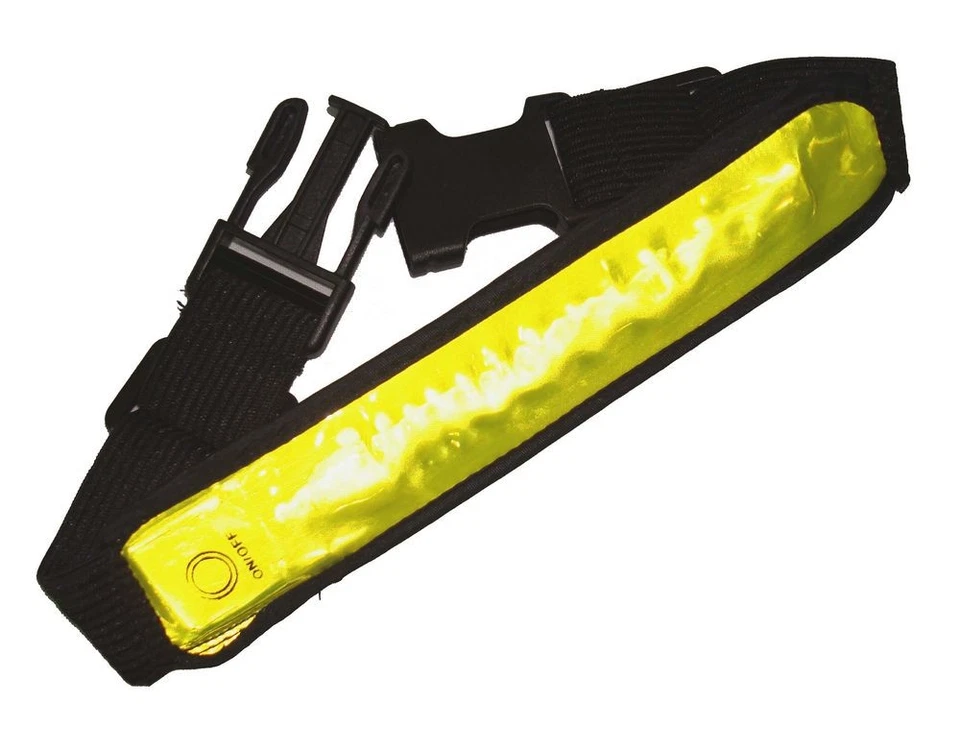 Fascia di sicurezza catarifrangente con luci regolabile On Bike - Immagine 1 di 1