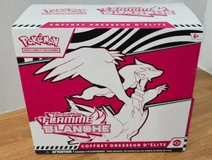 Juego de cartas coleccionables Pokémon: Escarlata y violeta llama blanca (SV10.5) Elite Trainer Box FR 9815 - Imagen 1 de 11
