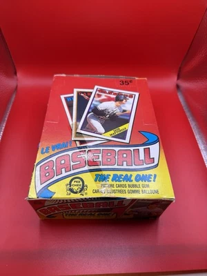 1988 OPC O-Pee-Chee Baseball Wax Box ICERT A3 AUTHENTIC 48 Packs Sealed RARE!