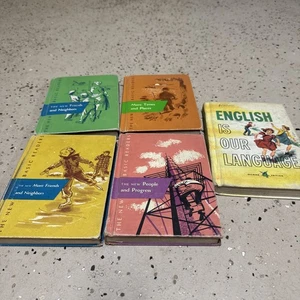 The New Basic Readers Lot Of 4 Curriculum Foundation Series Books Plus One - Imagen 1 de 13