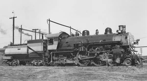 Southern Pacific A-6 Class 4-4-2 3001 at Tracy, CA 19. Juli 1947 8 x 10 Foto - Bild 1 von 1