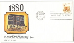 US #2136 FDC, 1986, Gill Craft, 1 coil - Picture 1 of 1