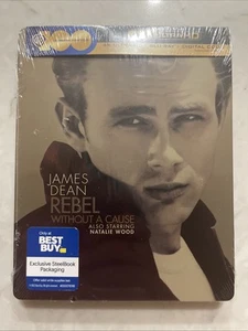 Rebel Without a Cause Steelbook (4K Ultra HD + Blu-ray) Factory Sealed - Picture 1 of 6