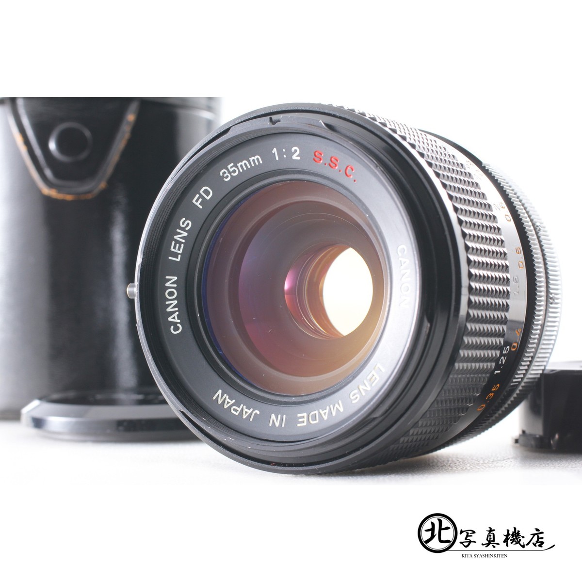 Canon FD 35mm 1:2 レンズ Canon Lens FD 35mm F2 Oマーク レビュー作例 希少前玉凹み