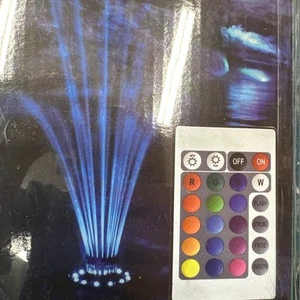 Fontana galleggiante Smartpond che cambia colore ~ 16 opzioni di colore ~ pompa 400 GPH {B6} - Foto 1 di 21