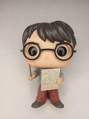Funko POP! Figura de vinilo Harry Potter #42 Harry Potter (con mapa de merodeadores) fuera de caja Foto 1 de 4