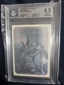 1990 Marvel Universe Holograms #MH4 Wolverine BGS 8.5 Nr Mint X-Men Infinity War - Bild 1 von 2