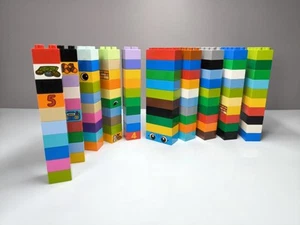 LEGO Duplo bloques básicos mezcla 2x2 y 2x4 lote a granel selección colorida 20-100 piezas - Imagen 1 de 8