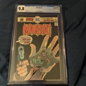 Man-Bat #2 1976 CGC 9.8 Wow! Solo 6 gradi 9,8! DC Comics Fantastico!!!! - Foto 1 di 13