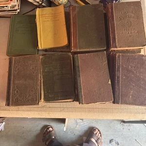 Antique Textbook Lot Late 1800s - Picture 1 of 24