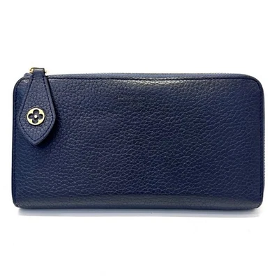 Pre-owned Louis Vuitton Portefeuille Comet Blue Marine Leather Navy Long Wallet - Image 1 of 4