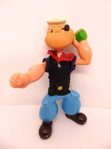 Vintage 70er Jahre 8" Popeye Puppe - King Features Syndicate - Original Stoffanhänger! - Bild 1 von 7