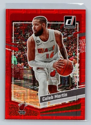 2023-24 Donruss #182 Caleb Martin Choice Red #/99 - Image 1 of 2