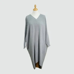Oversized cashmere feel, fine knitted tunic dress 12-20 - Picture 1 of 10