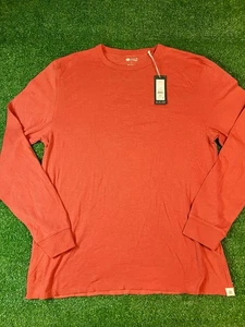 NWT Men's Large Alpine Design Long Sleeve Shirt - Antique Rosewood Crew - Picture 1 of 6