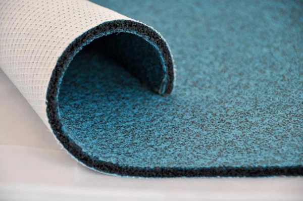 Duralay Blue Crumb Rubber Underlay - 11 sq.metre Roll - Image 1 of 2