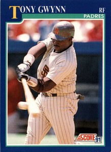 1991 Score #500 Tony Gwynn