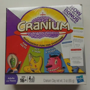 New "Sealed" Hasbro CRANIUM Board Game Including 60 Card Bonus Family Pack Party - Picture 1 of 5