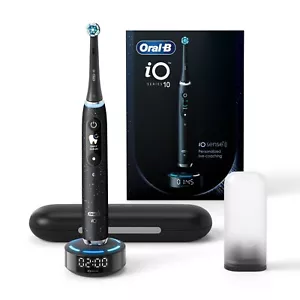 Oral-B io 10 Ultimate Clean Spazzolino Elettrico - Nero - Nuovo - Foto 1 di 1