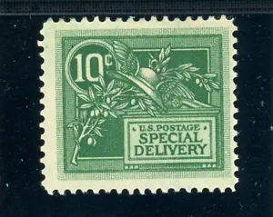 USAstamps Unused FVF US 1908 Special Delivery Scott E7 OG MHR - Picture 1 of 2