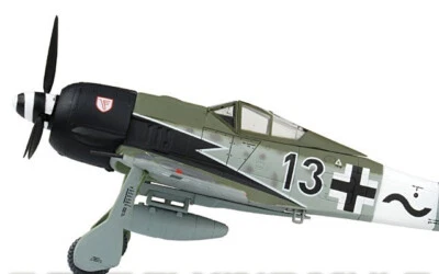 Dragon 1:72 50269 Focke-Wulf Fw 190A Luftwaffe JG-3, "Black 13", Walter Dahl - Image 1 of 4