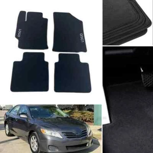 For Toyota Camry 2006-2024 Car Floor Mats Black Carpets Auto Velour Waterproof - Imagen 1 de 15