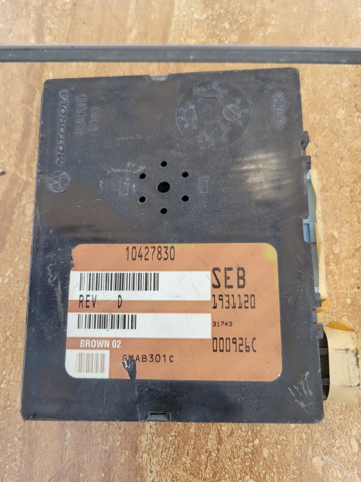 97 98 99 00 01 02 MÓDULO DE CONTROL DE CARROCERÍA CHEVROLET VENTURE 10427830 OEM ENVÍO GRATUITO Foto 1 de 2