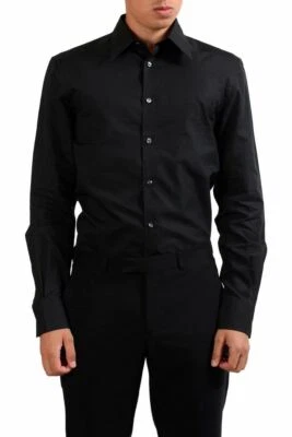 Camisa de vestir Versace Collection para hombre "Tendencia" talla 14,5 15,75 16,5 17 Foto 1 de 4