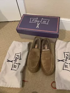 Flag LTD Boardwalk Shear Loafer Wool Slippers Mens 9M NIB $129 Free Shipping - Picture 1 of 7